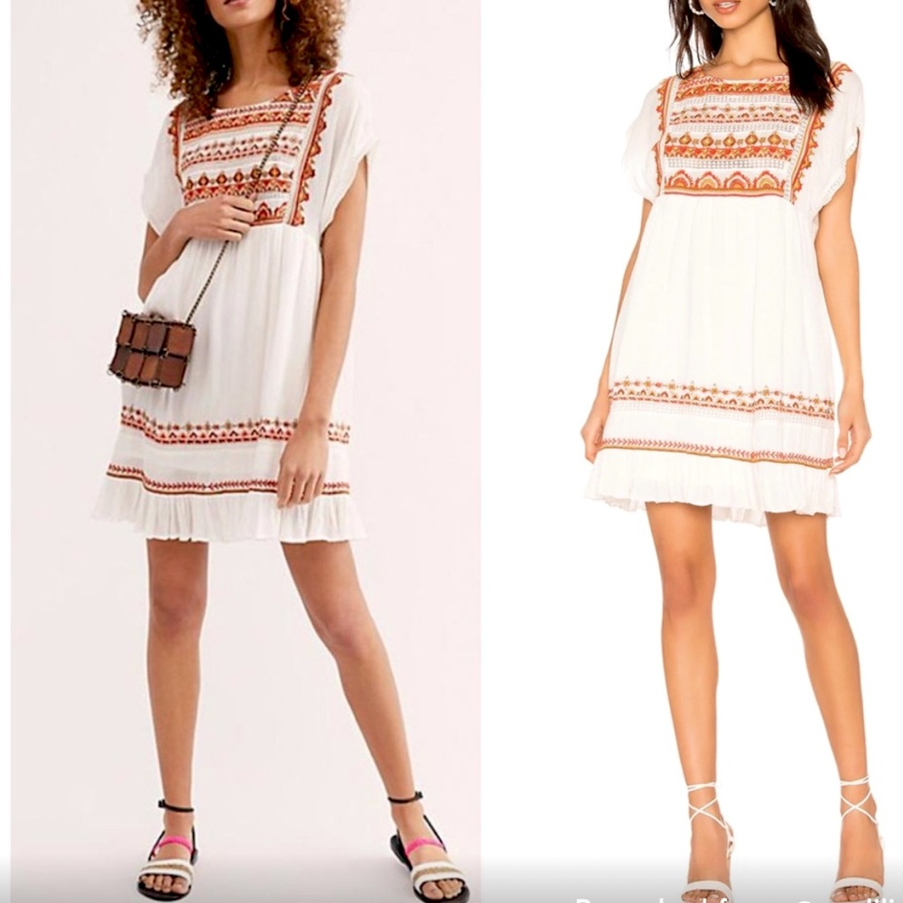 ✨NWT✨ FREE PEOPLE Sunrise Wanderer Mini Dress